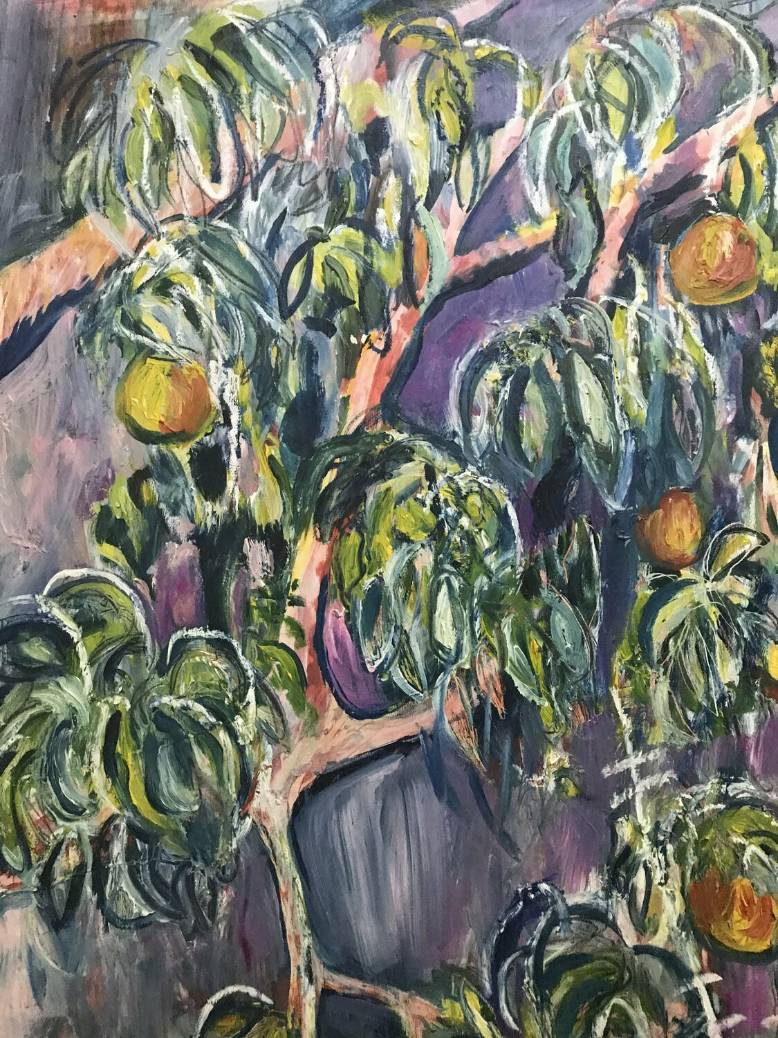 Apple Tree Franziska Ostermeier Original painting for sale
