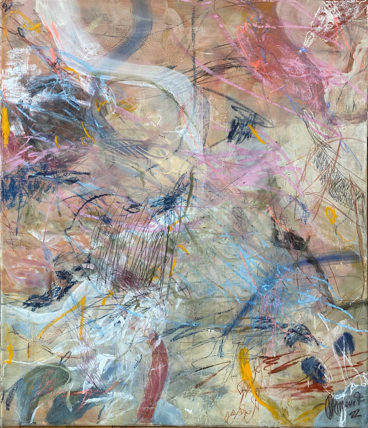 Queen´s spring Franziska Ostermeier Original painting for sale
