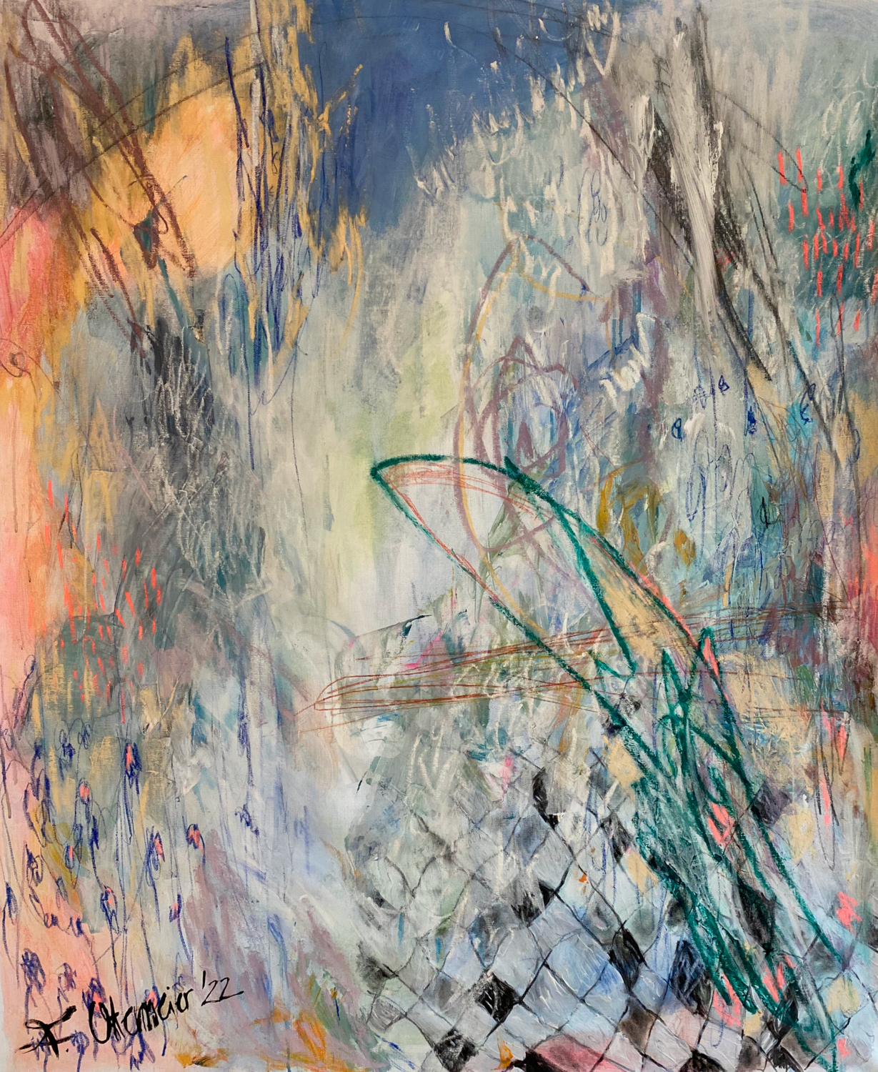Verona Franziska Ostermeier Original painting for sale