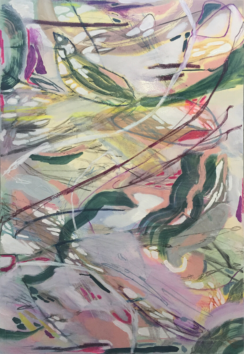 Autumn tint Franziska Ostermeier Original painting for sale