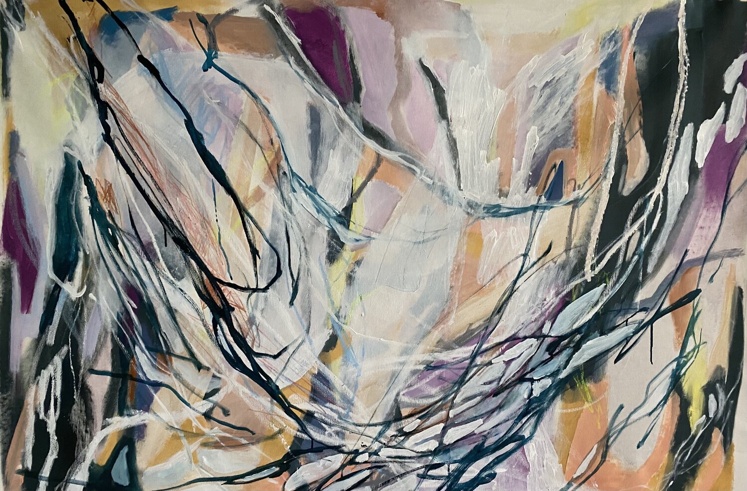 Ostwind Franziska Ostermeier Original painting for sale