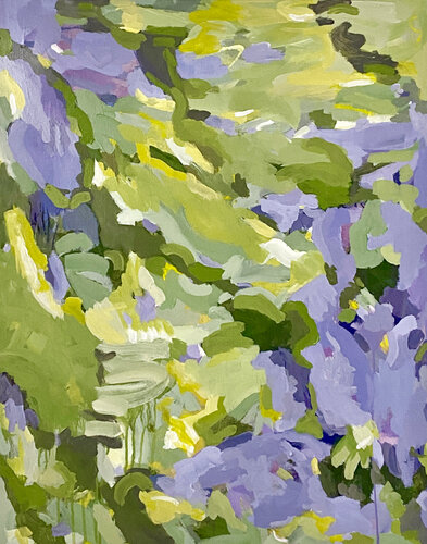Jacaranda Days 1 by Alethea Eriksson, Painting for Sale on Select