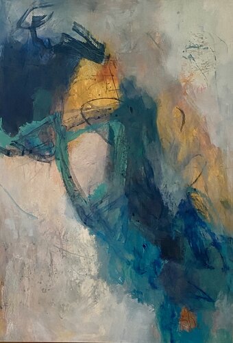 Love in the mist by Alethea Eriksson, Painting for Sale on Select