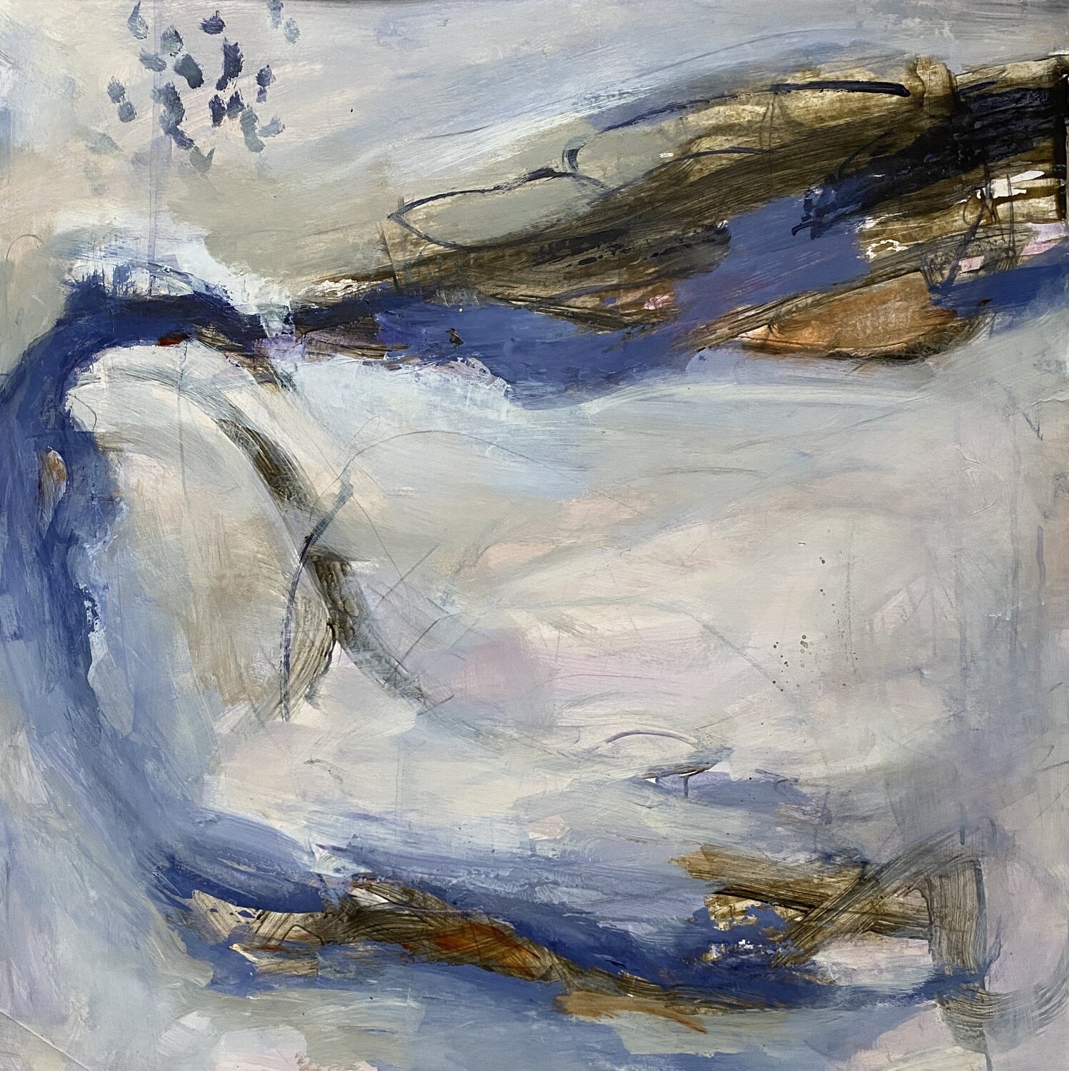Finding my way (Der Strom des Lebens) Alethea Eriksson Original painting for sale