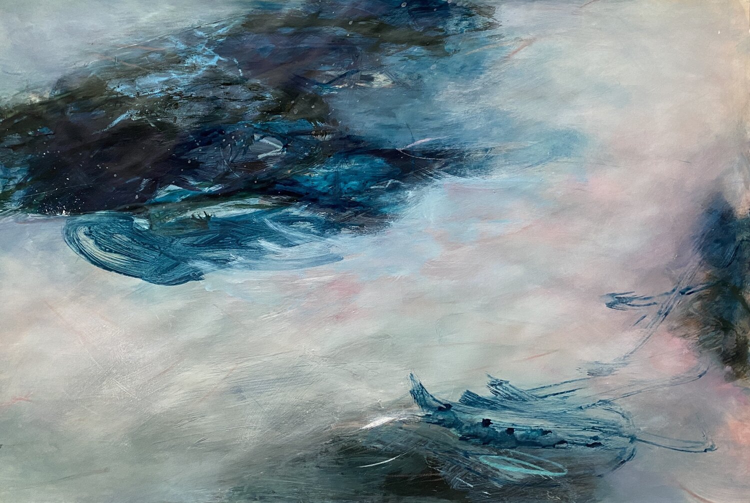 Forever and a day (Aufbruch) Alethea Eriksson Original painting for sale
