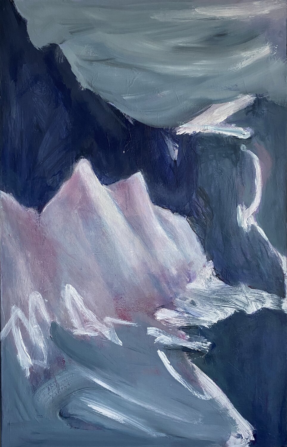 There is poetry everywhere Alethea Eriksson Original painting for sale