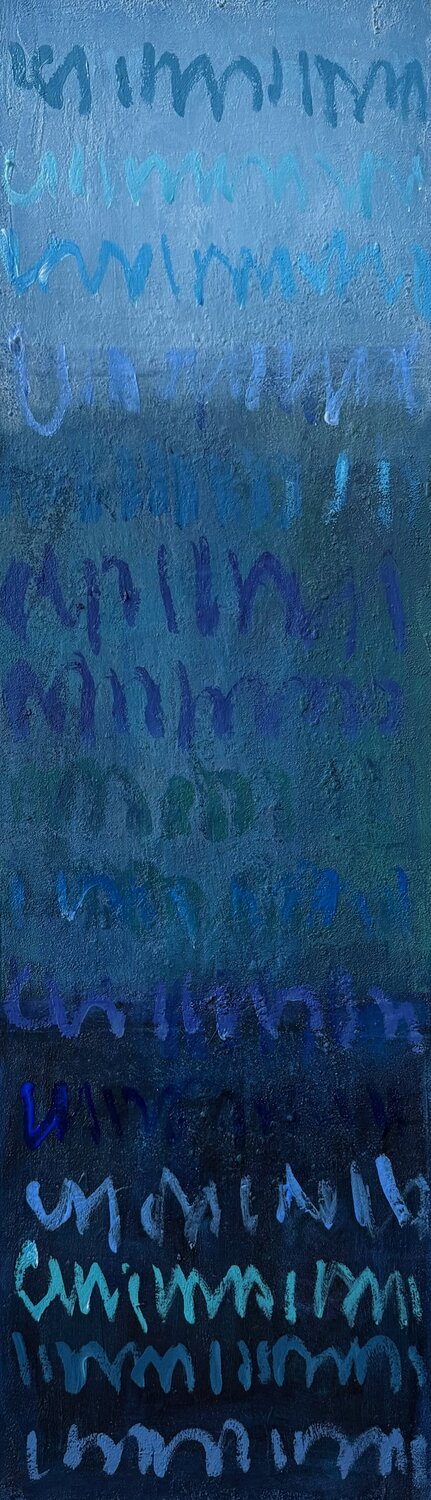 Out of the blue 2 Alethea Eriksson Original painting for sale