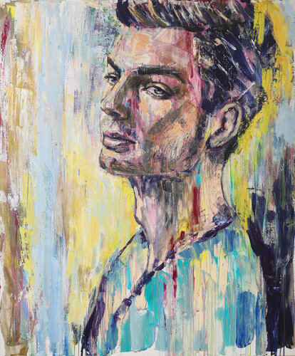 Somerregen by Inga Mihailovic, Painting for Sale on Select