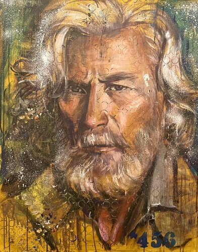Mr.456 by Inga Mihailovic, Painting for Sale on Select