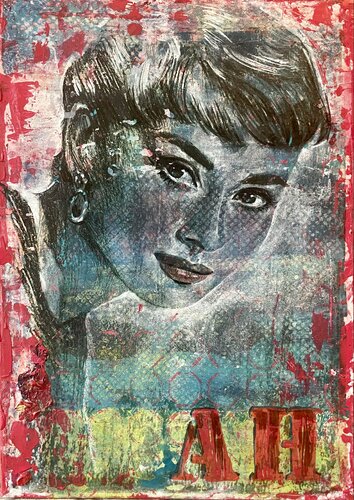 Ah, Audrey! by Inga Mihailovic, Painting for Sale on Select