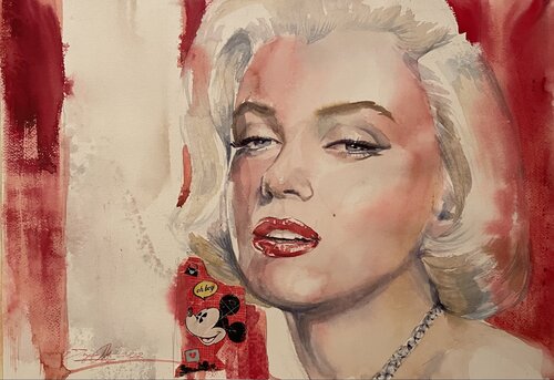 Oh, Boy! by Inga Mihailovic, Painting for Sale on Select