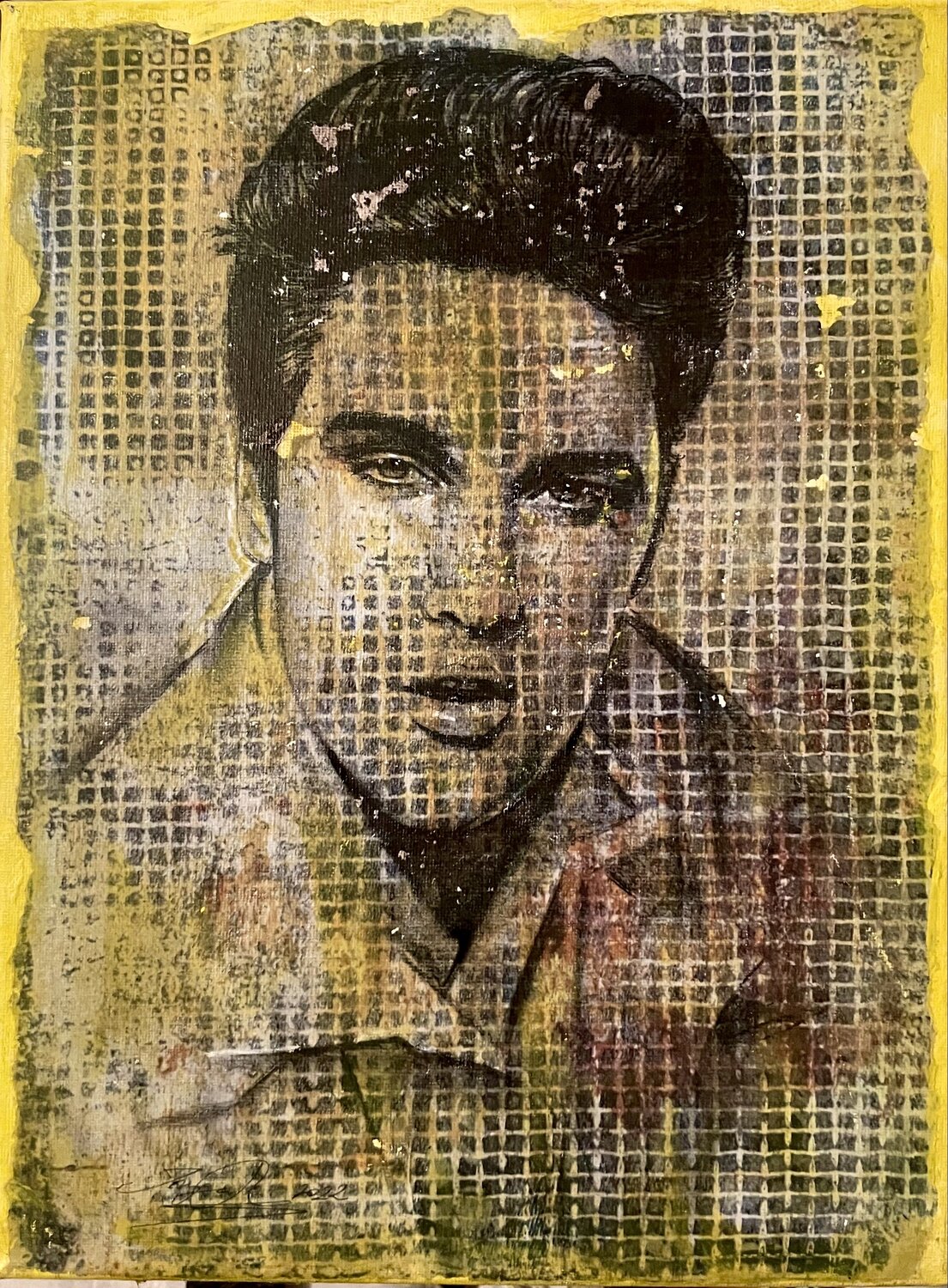 Elvis Inga Mihailovic Original painting for sale