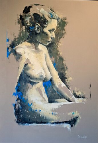 Songe II by Fabien Petillion, Painting for Sale on Select