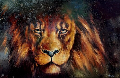 The Last king by Fabien Petillion, Painting for Sale on Select