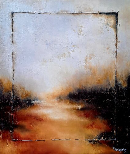 Le chemin by Fabien Petillion, Painting for Sale on Select