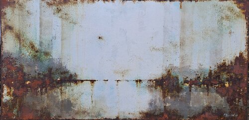 The bridge by Fabien Petillion, Painting for Sale on Select