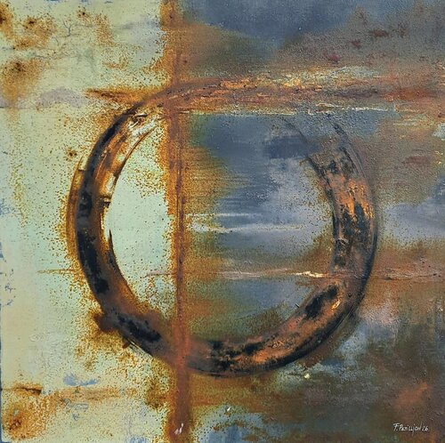 Traces 01 by Fabien Petillion, Painting for Sale on Select