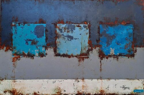 Traces 04 by Fabien Petillion, Painting for Sale on Select