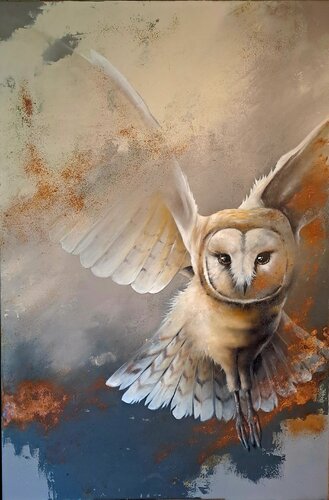 L'envol by Fabien Petillion, Painting for Sale on Select
