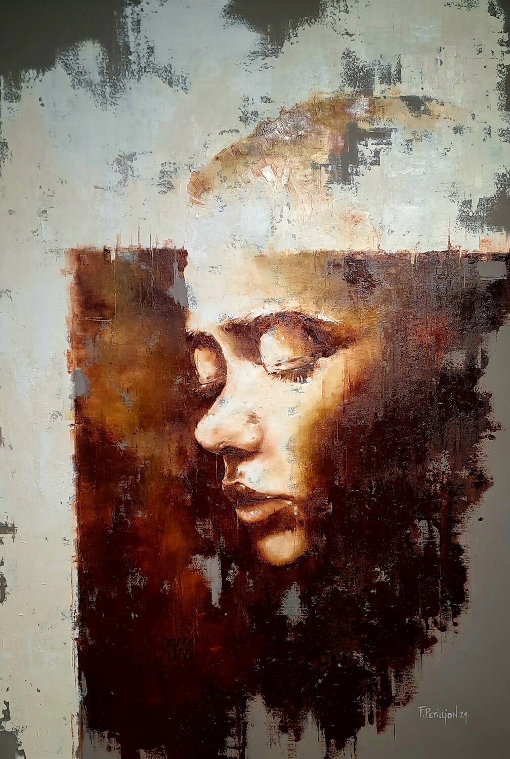 Songe Fabien Petillion Original painting for sale