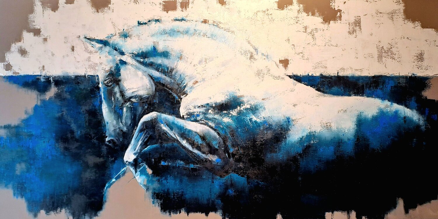 Vestige du rêve Fabien Petillion Original painting for sale