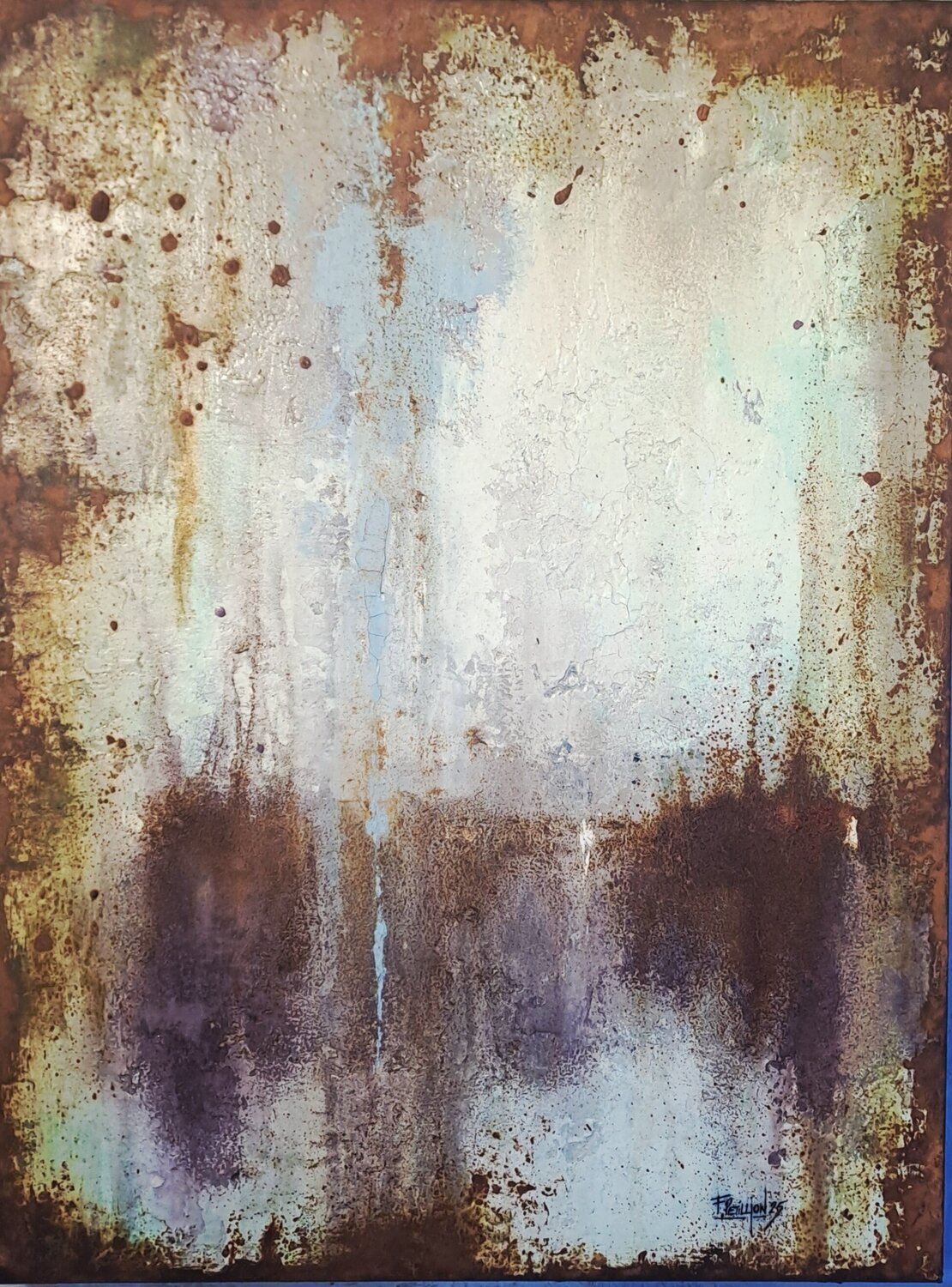 Renaissance V Fabien Petillion Original painting for sale