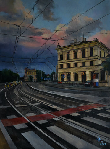 Walk by Zhanna Kondratenko, Painting for Sale on Select