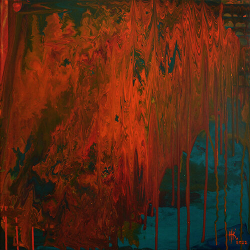 Wildfire by Zhanna Kondratenko, Painting for Sale on Select