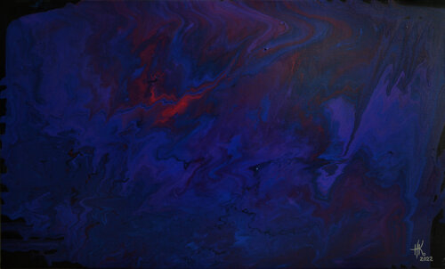 Cosmos by Zhanna Kondratenko, Painting for Sale on Select