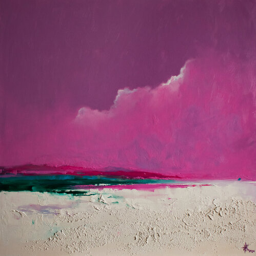 Somewhere Behind the Clouds by Zhanna Kondratenko, Painting for Sale on Select