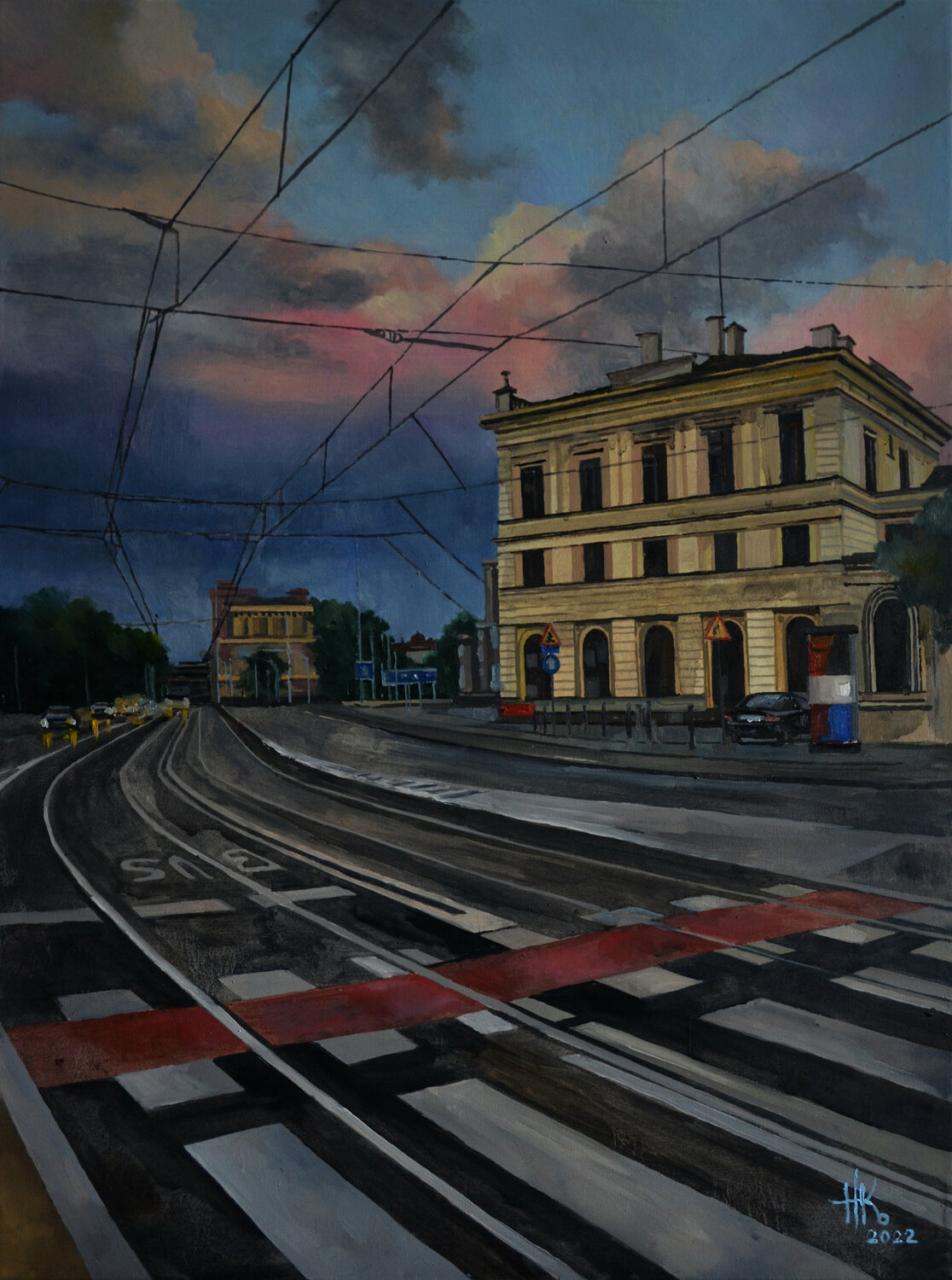 Walk Zhanna Kondratenko Original painting for sale