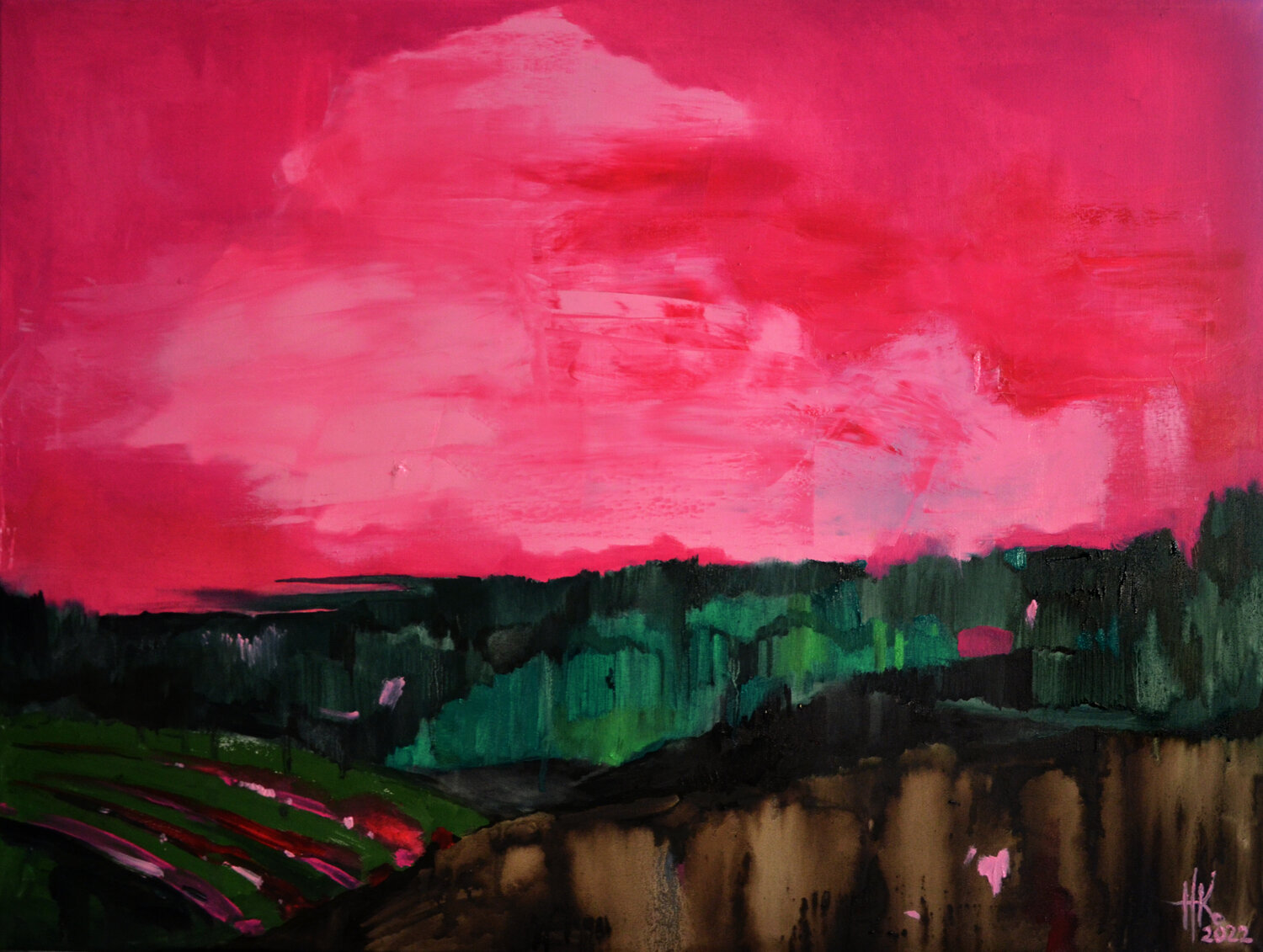 Wonderland Zhanna Kondratenko Original painting for sale