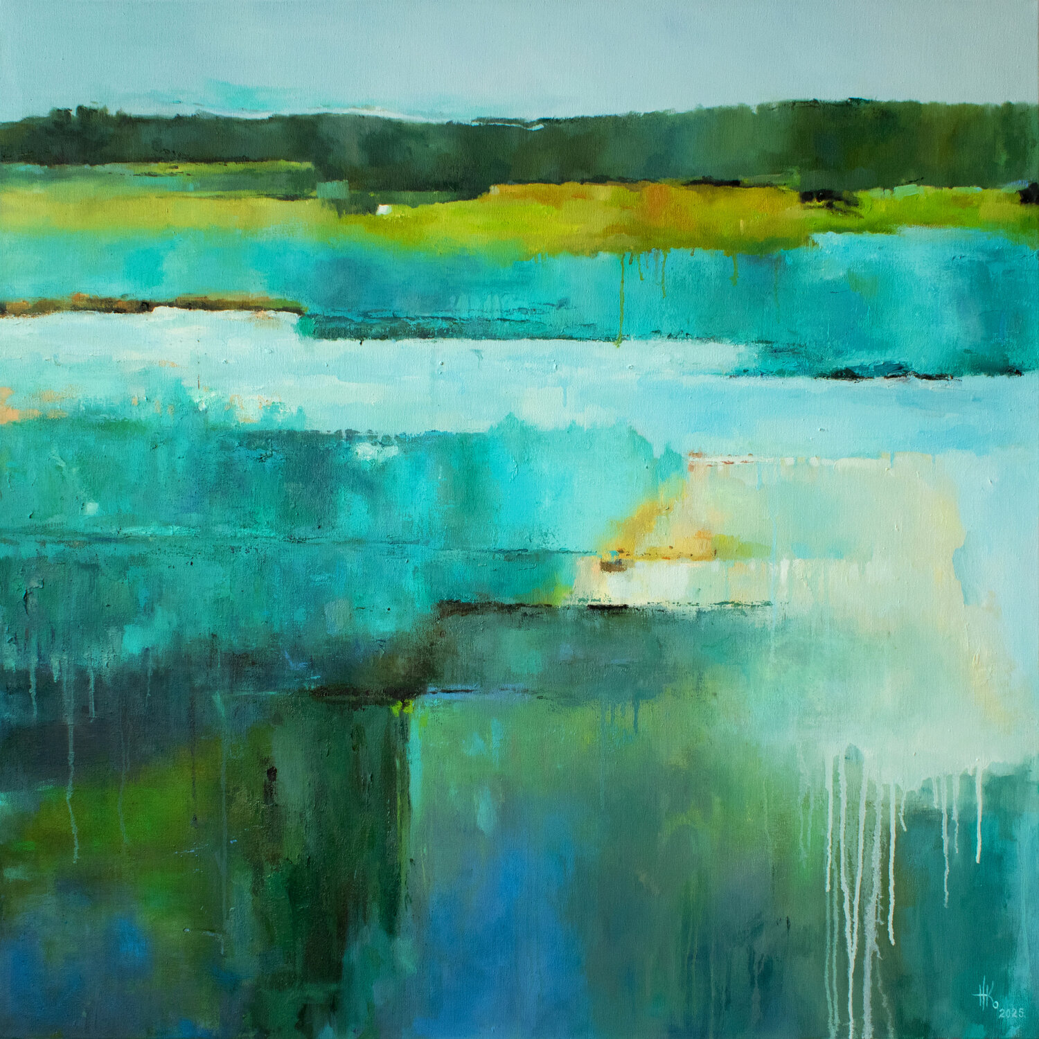 The Still Point Zhanna Kondratenko Original painting for sale