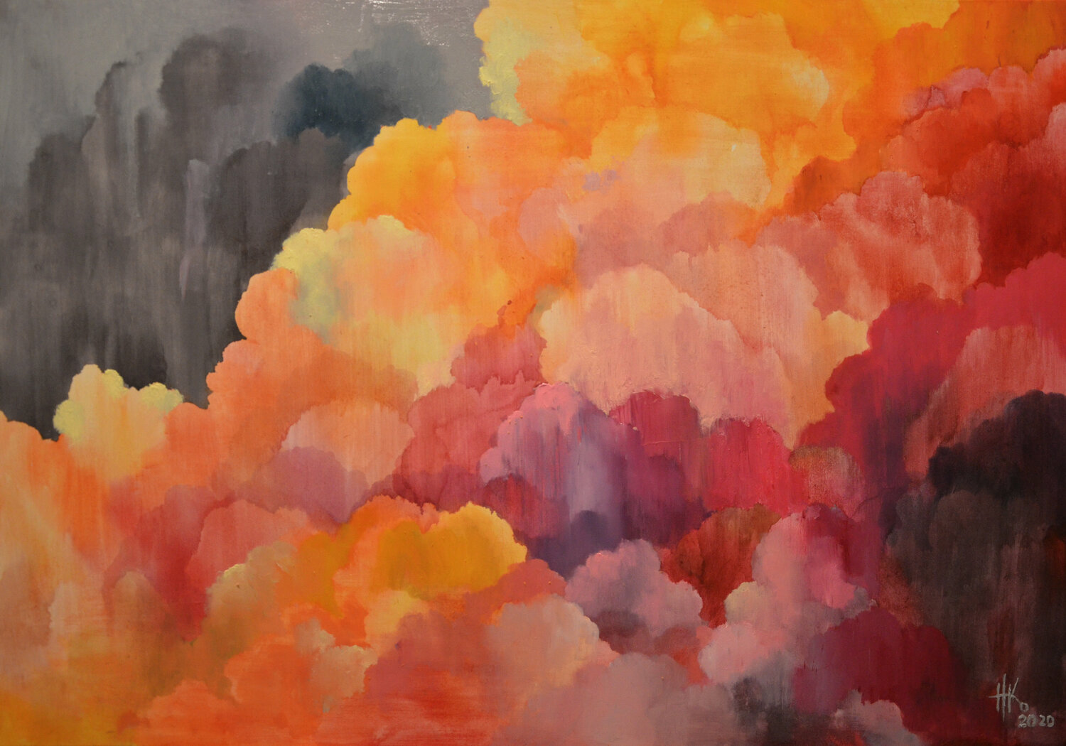 Effusion Zhanna Kondratenko Original painting for sale