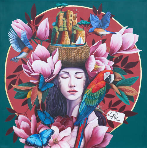 Perseis by Nathalie Roure, Painting for Sale on Select