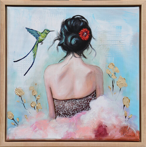 Flora by Nathalie Roure, Painting for Sale on Select