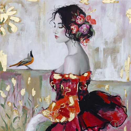 Marjolaine by Nathalie Roure, Painting for Sale on Select