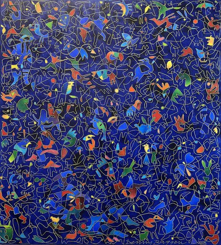 Celebratie life by Denny Baggen, Painting for Sale on Select