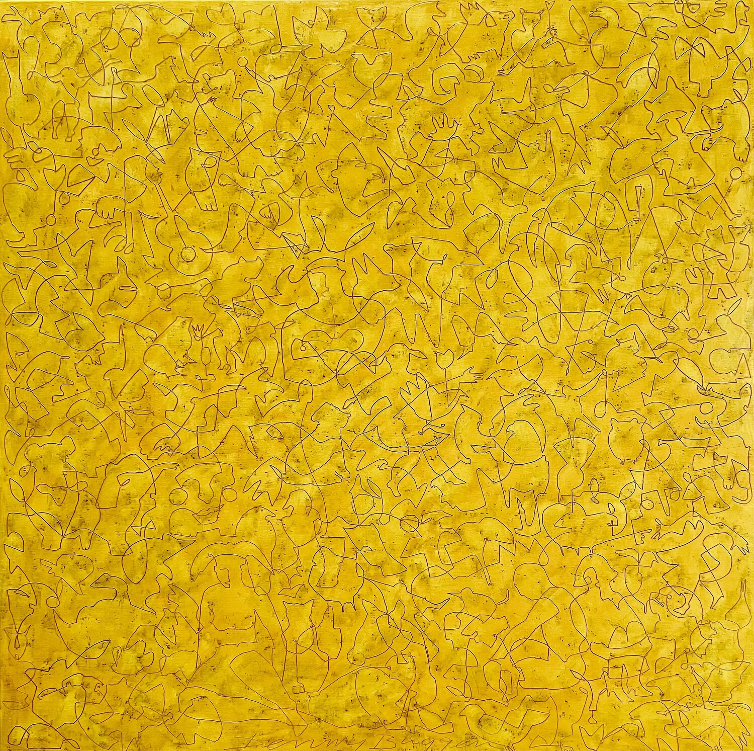 Always summer Denny Baggen Original painting for sale