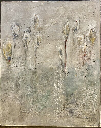 o.T. by Bärbel Ricklefs-Bahr, Painting for Sale on Select