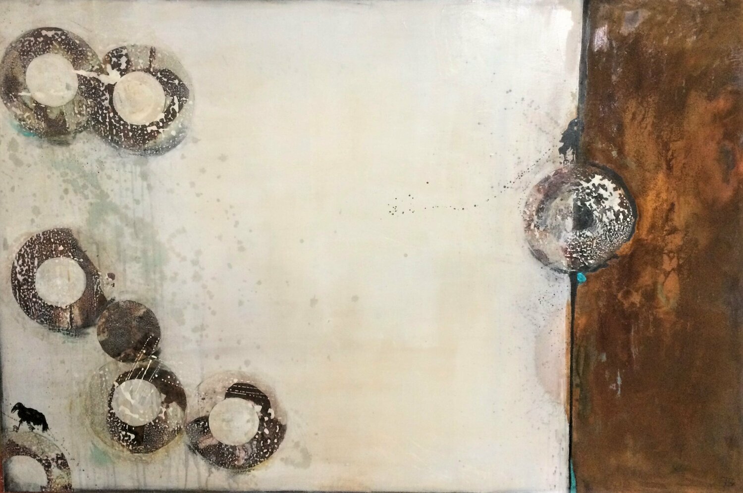 o.T. Bärbel Ricklefs-Bahr Original painting for sale