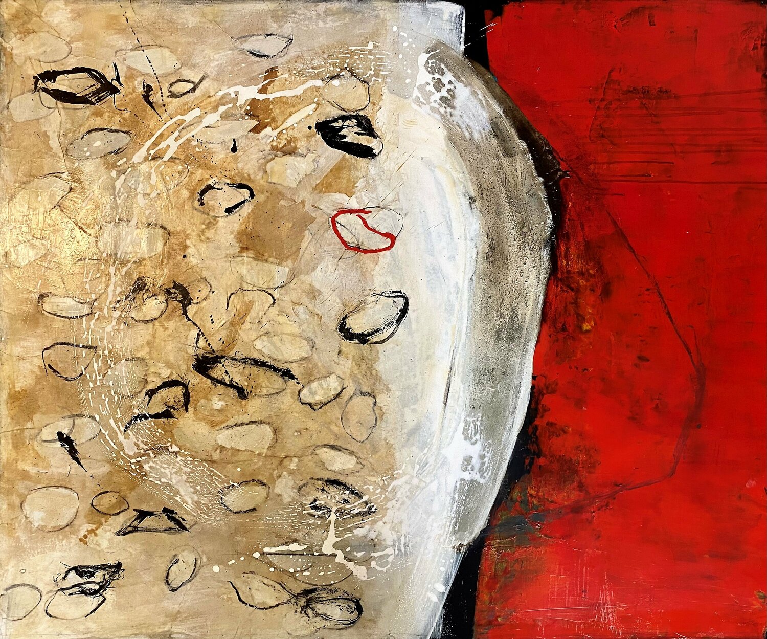 o.T. Bärbel Ricklefs-Bahr Original painting for sale