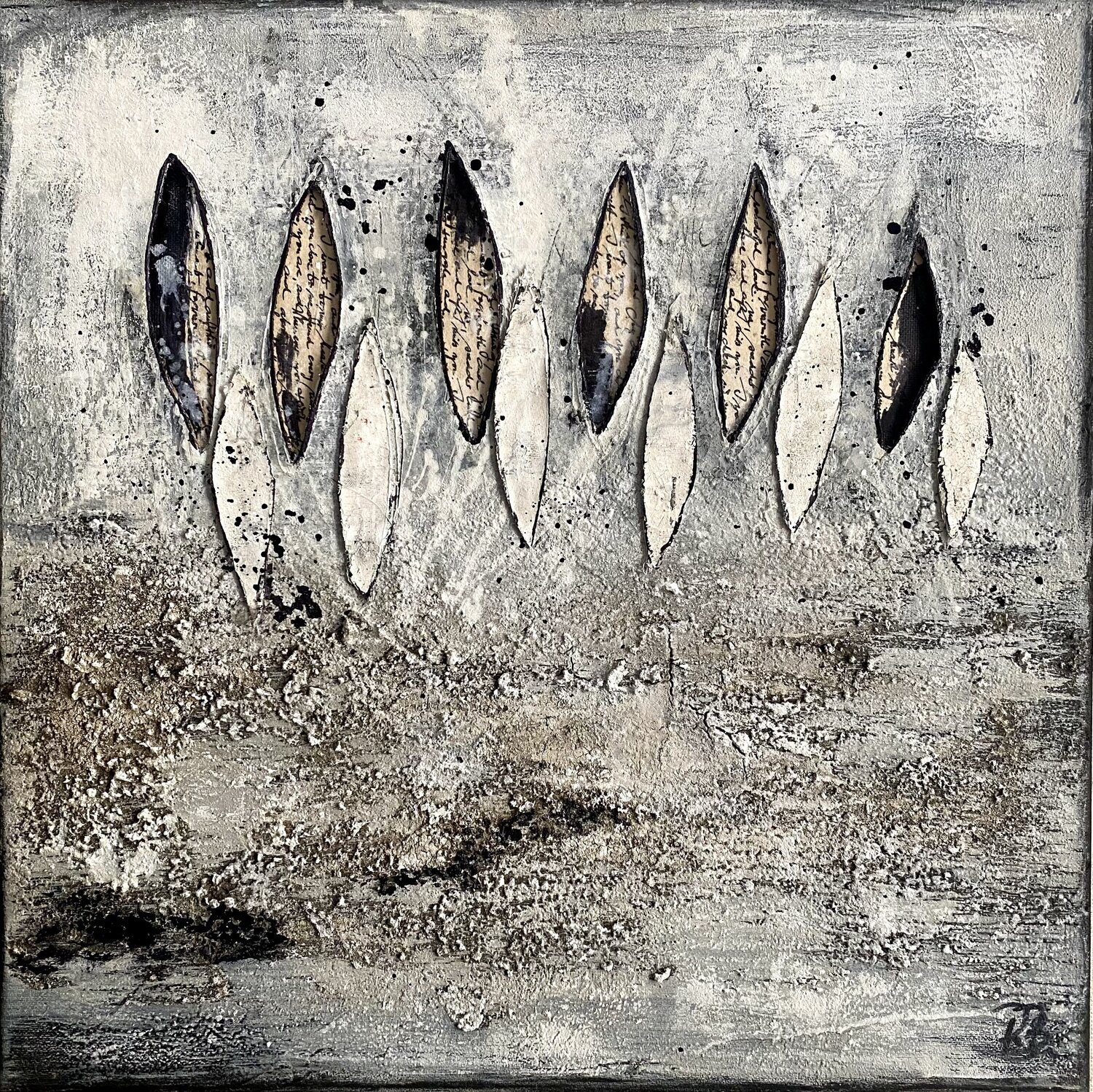 looking through Bärbel Ricklefs-Bahr Original painting for sale