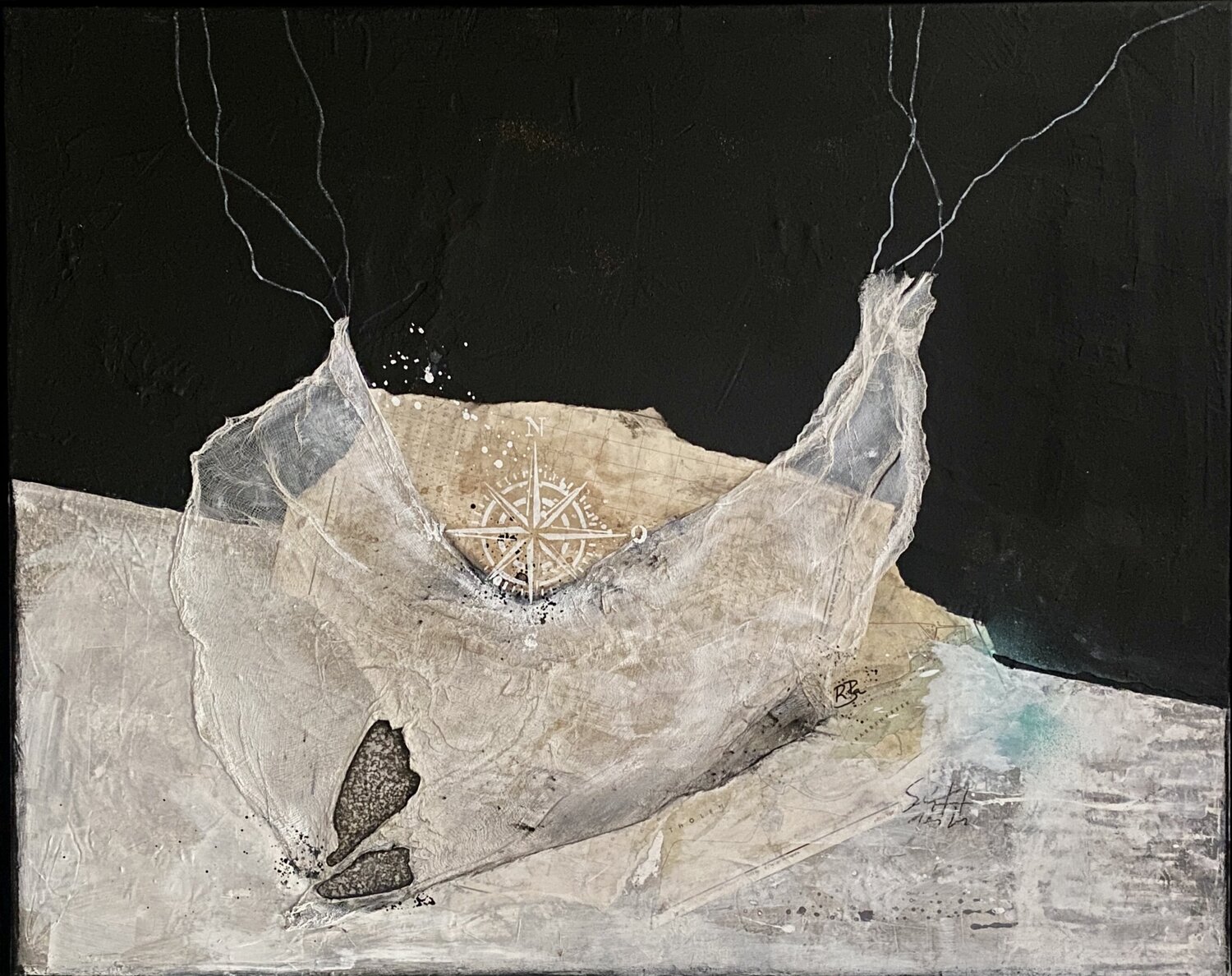 o.T. Bärbel Ricklefs-Bahr Original painting for sale