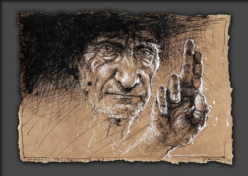 Traces of Human Existence #243 by Mariusz Kaldowski, Drawing for Sale on Select