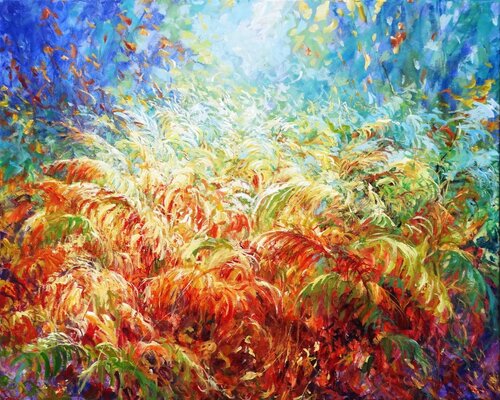 Copper Canopy by Mariusz Kaldowski, Painting for Sale on Select