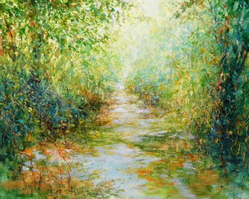 A Place Remembered by Mariusz Kaldowski, Painting for Sale on Select