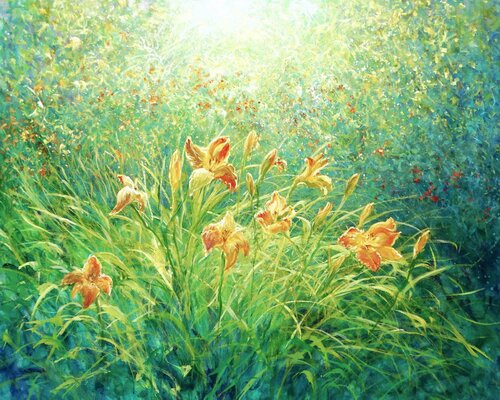 Breath of Summer by Mariusz Kaldowski, Painting for Sale on Select