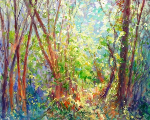 Sanctuary by Mariusz Kaldowski, Painting for Sale on Select