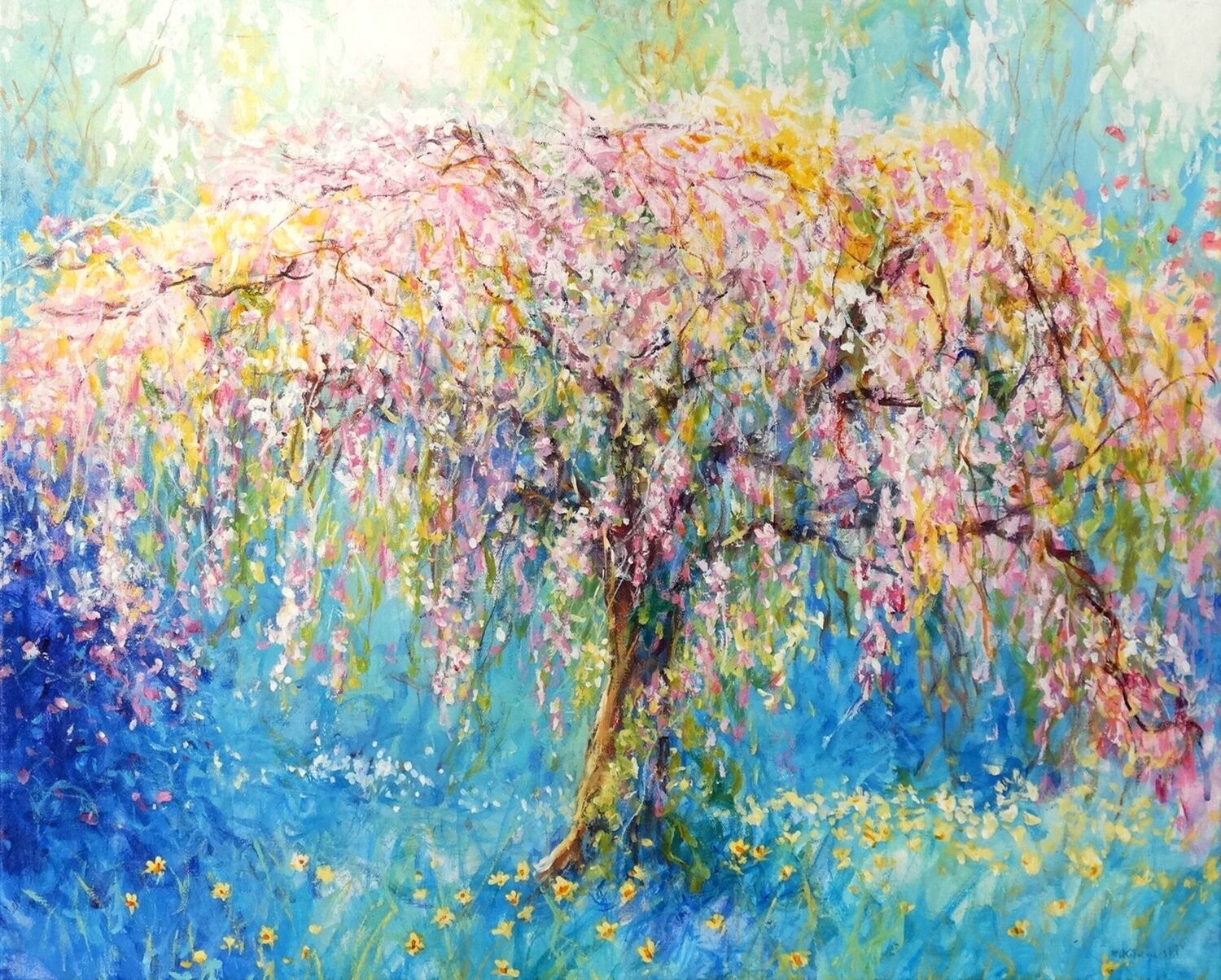 Spring Time Mariusz Kaldowski Original painting for sale